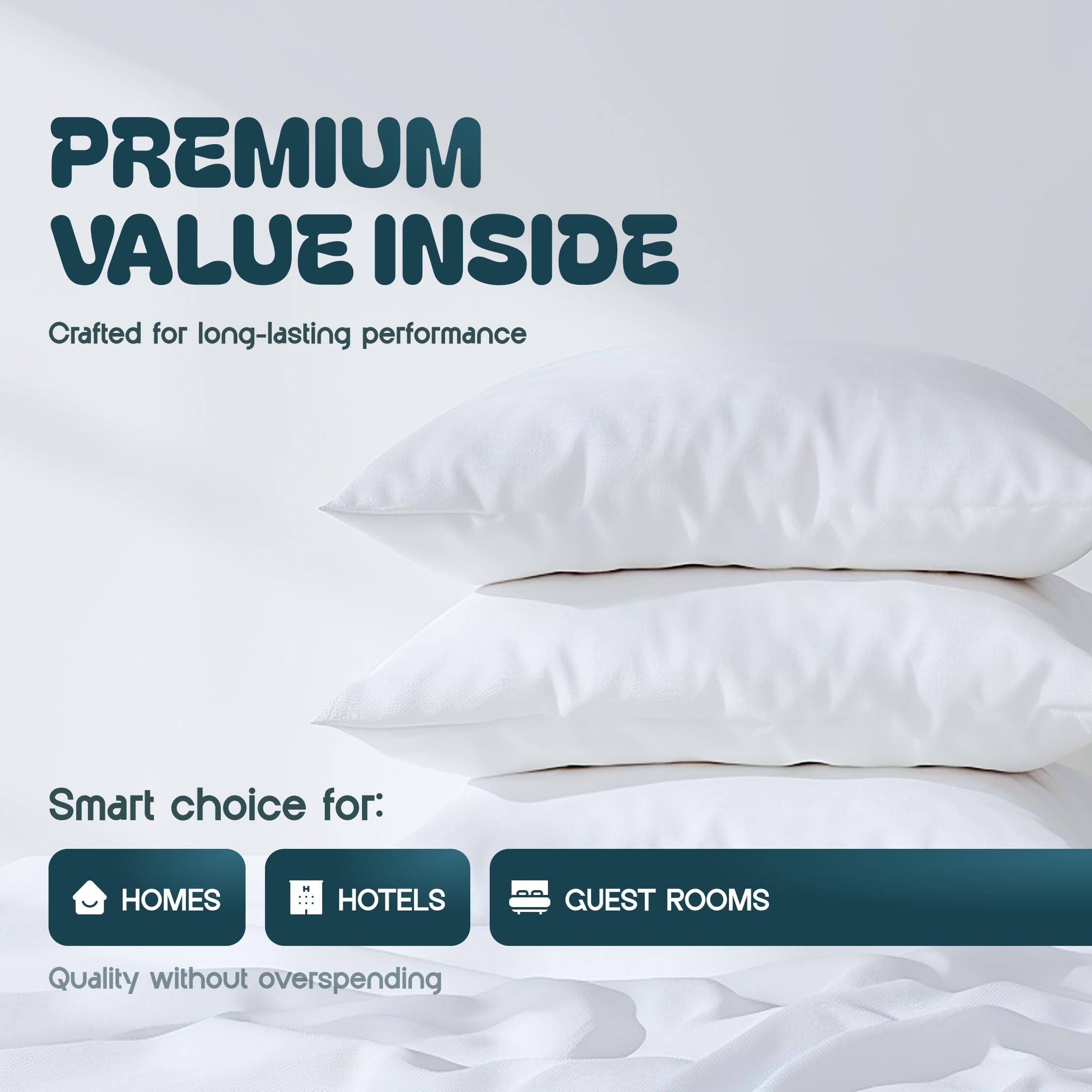 **PREMIUM VALUE INSIDE**

Crafted for long-lasting performance

---

**Smart choice for:**

- HOMES
- HOTELS
- GUEST ROOMS

Quality without overspending