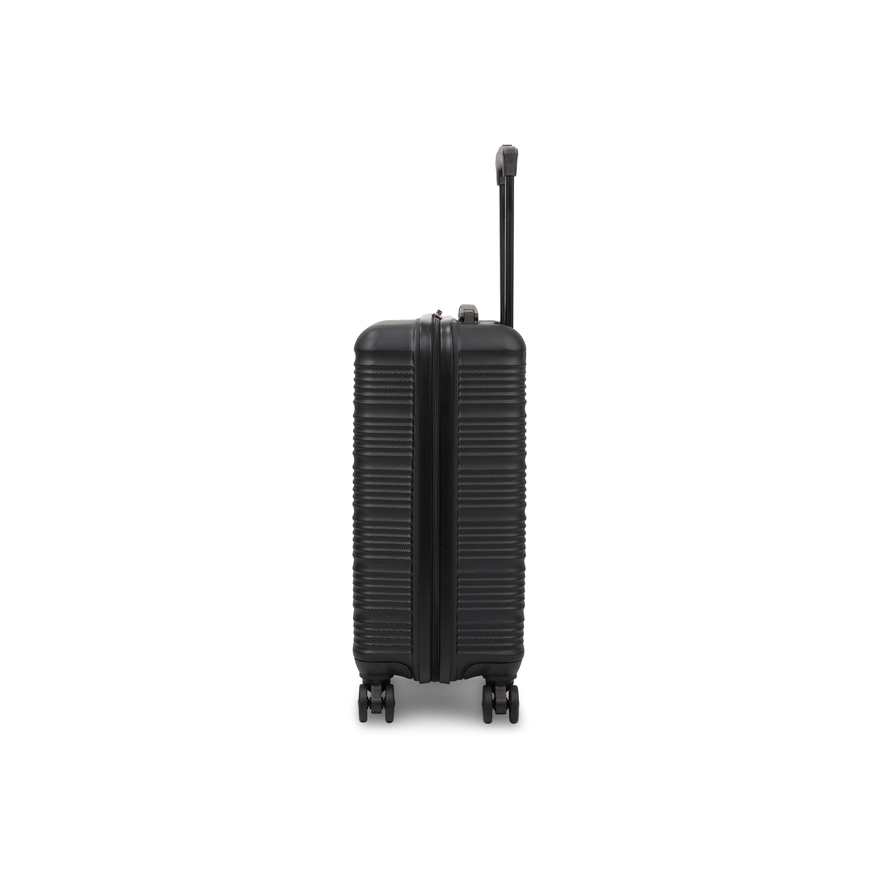 Back. Swiss Mobility - Swiss Mobility YVR 3 piece Hardside Luggage set - BLACK.