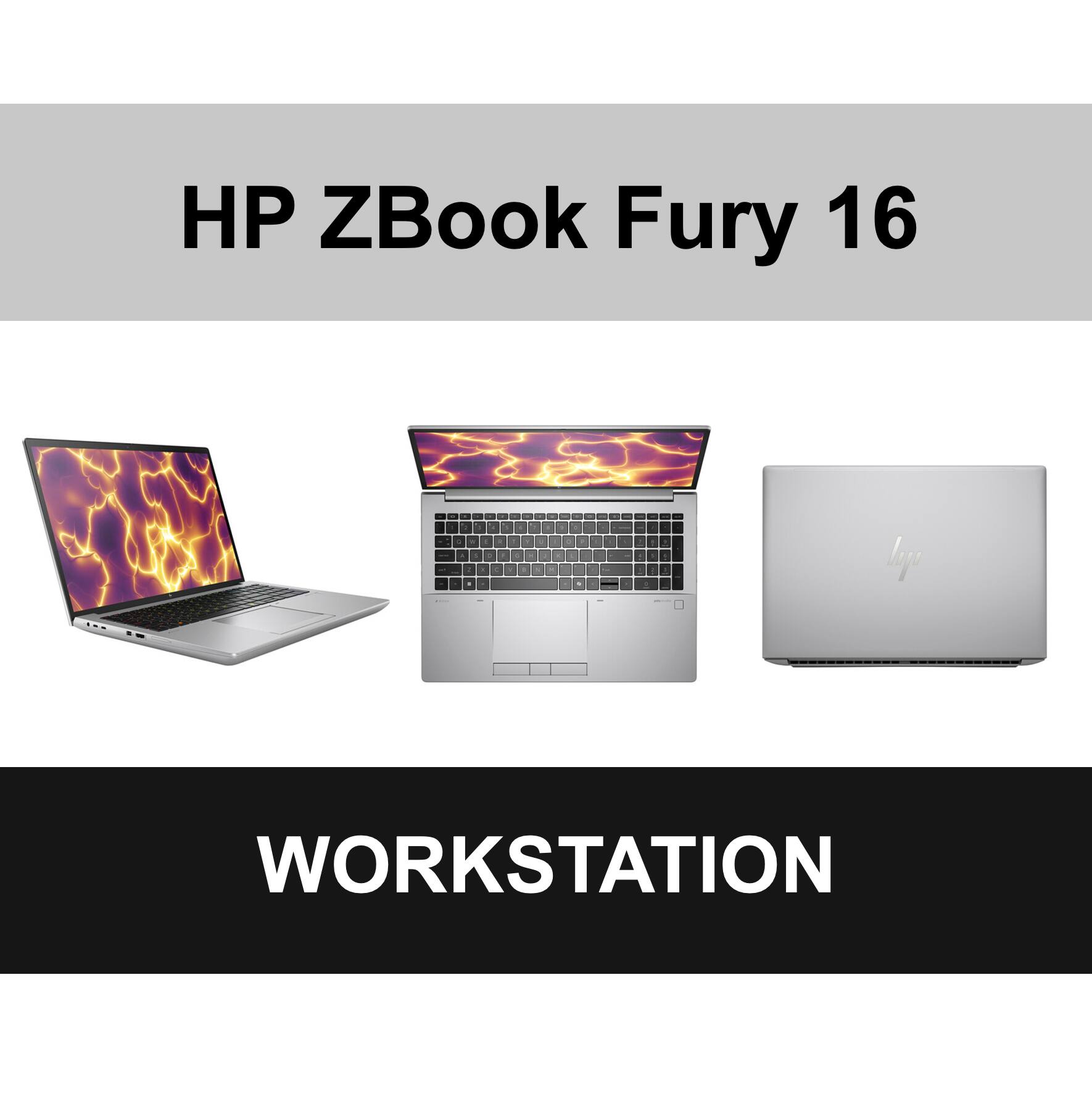 HP ZBook Fury 16  
WORKSTATION