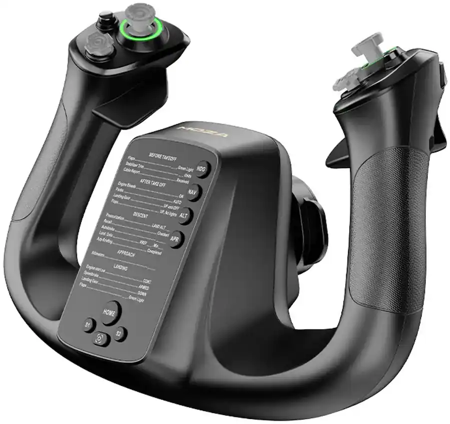 Moza Racing MFY Yoke Flightstick for PC Black AS012 Best Buy
