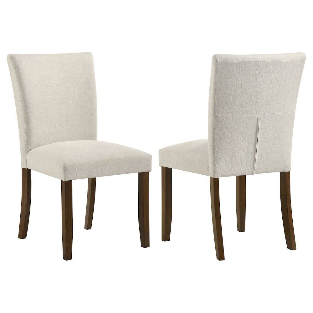 Front. Coaster Co. of America - Cantley Upholstered Dining Side Chair Beige (Set of 2) - Beige.