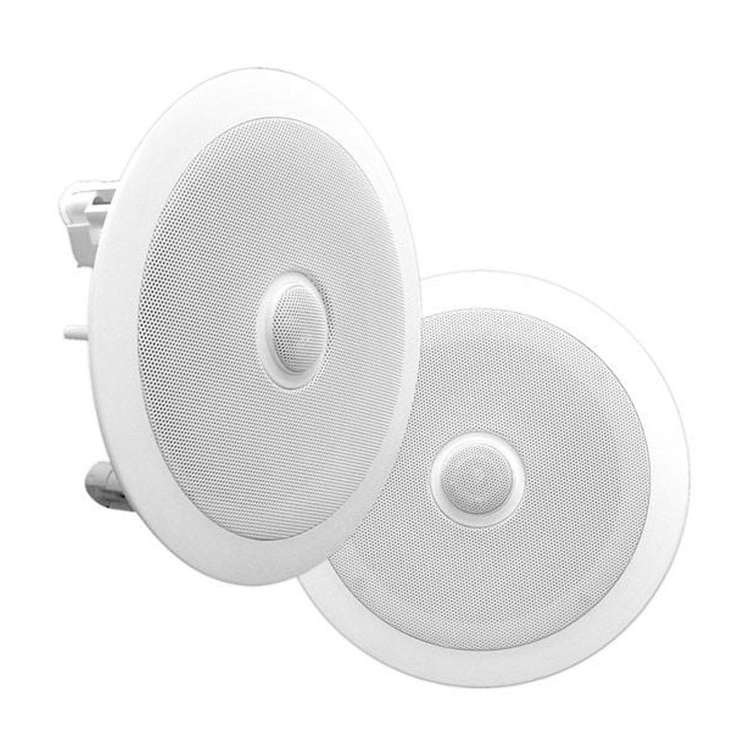 Alt View 4. Pyle - Pyle PDIC60 6.5 Inch 250 Watt 2 Way In Wall/Ceiling Home Speaker System (3 Pair).