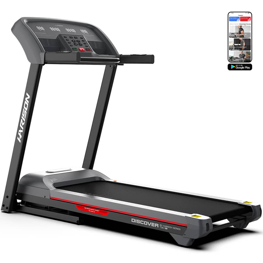 HARISON - Discover T361 Eco Commercial Treadmill - Black