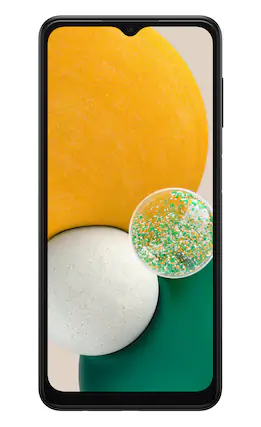 Front. Boost Mobile - Boost Mobile Samsung Galaxy A13 5G - Prepaid Smartphone - Black.