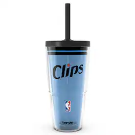 Tervis - LA Clippers 2024/25 City Edition 24oz. Classic Tumbler with Straw - Multicolor