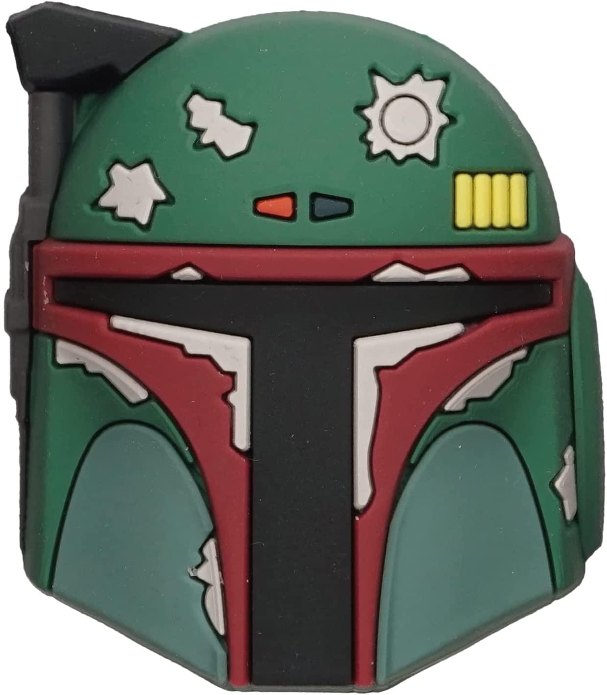 Front. Star Wars - Star Wars Boba Fett 3D Foam Magnet - Green.