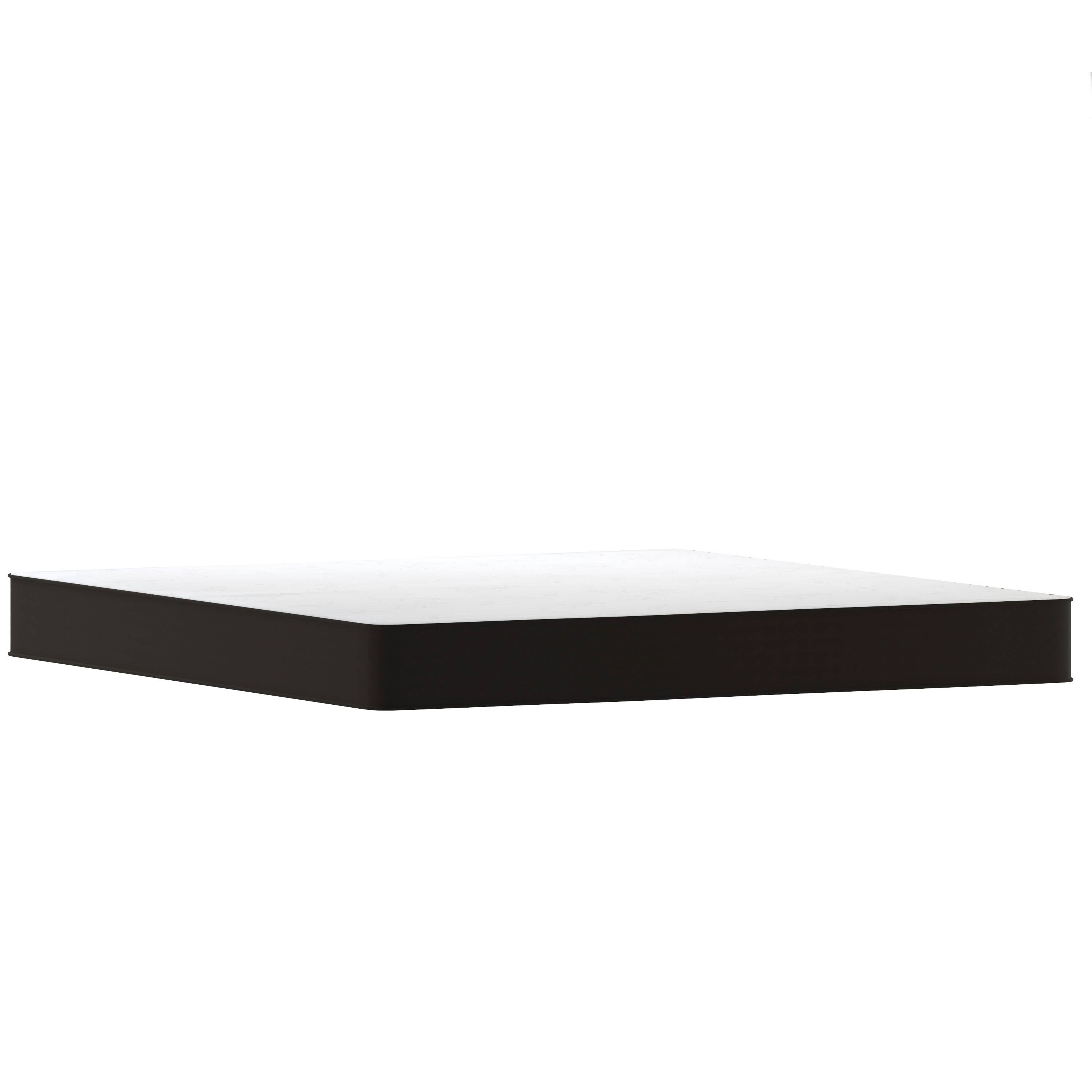 Alt View 1. Emma + Oliver - Medium Firm Hybrid Innerspring Mattress in a Box with Knit Fabric Top - Gray.