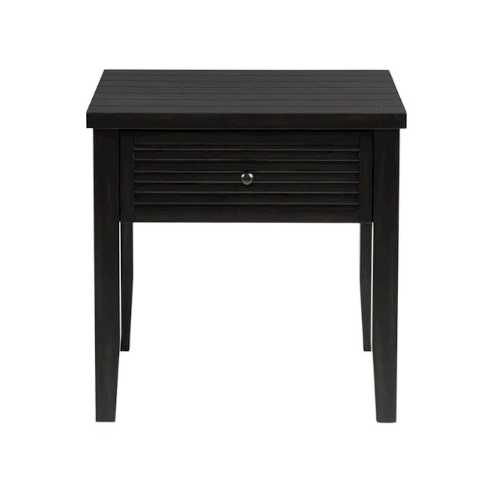 Alt View 4. Coaster Co. of America - Concord 2-piece Coffee and End Table Set Distressed Java - Black.