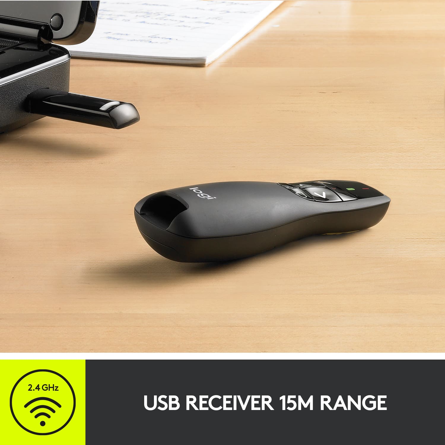 Logitech 2.4 GHz USB Receiver 15M Range