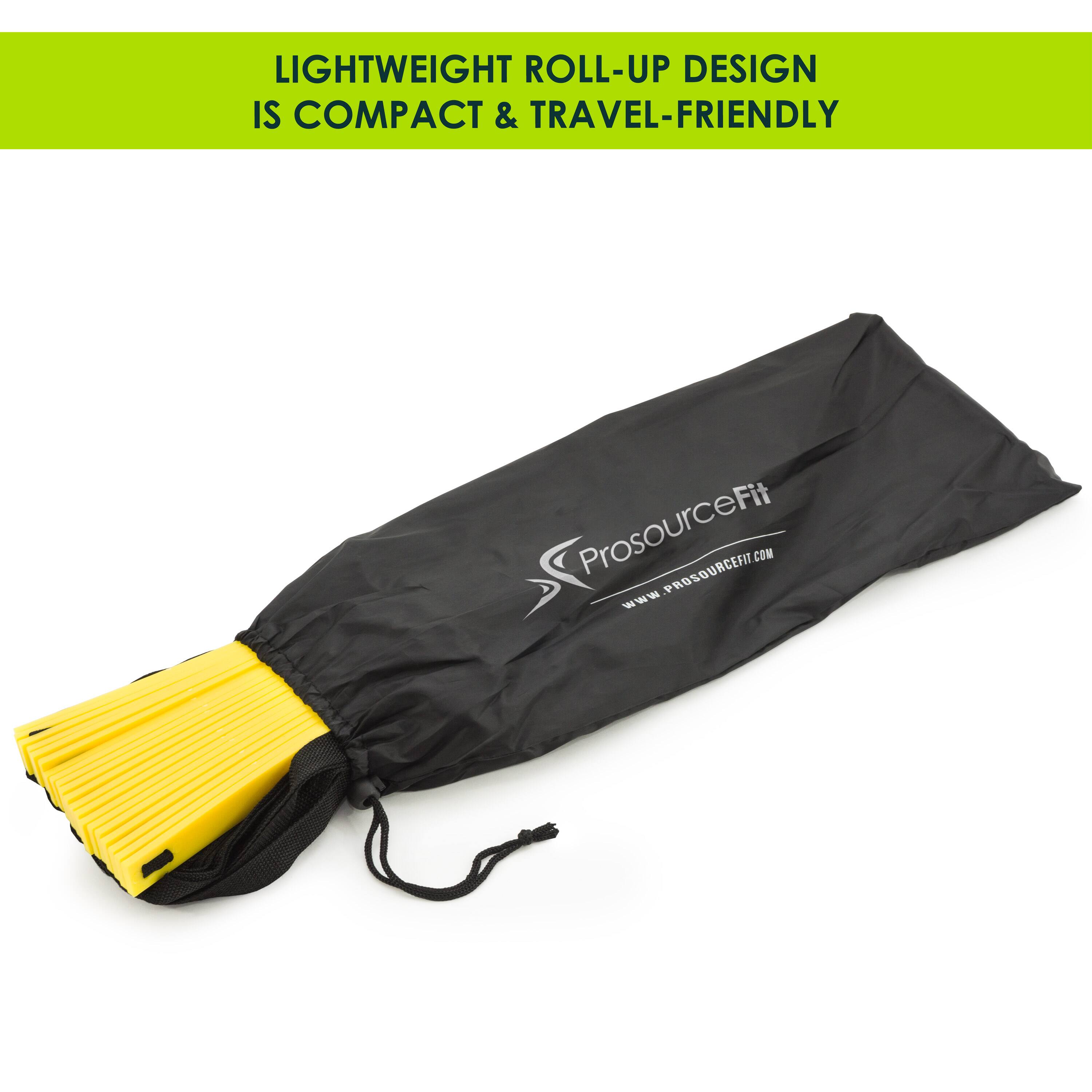 LIGHTWEIGHT ROLL-UP DESIGN IS COMPACT & TRAVEL-FRIENDLY
ProsourceFit
PROSOURCEFIT.COM
www