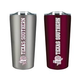 The Fanatic Group - Texas Southern Tigers 18oz. Soft Touch Tumbler Two-Piece Set - Multicolor