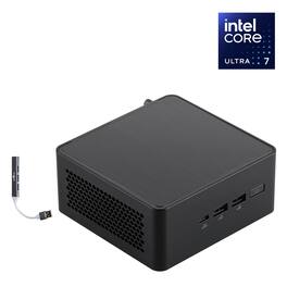 ASUS - NUC 14 Pro Tall Mini Desktop (Intel Ultra 7- 165H, DDR5, Intel Arc, No OS) w/USB Hub