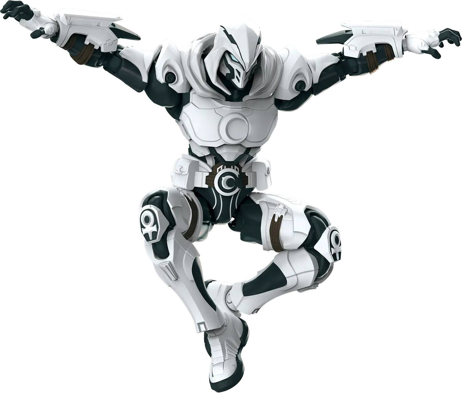 Alt View 3. PopMarket - Blokees - Marvel - Champion Class - 10: Moon Knight Model Kit (Marvel Rivals)   - COLLECTIBLES - Multicolor.