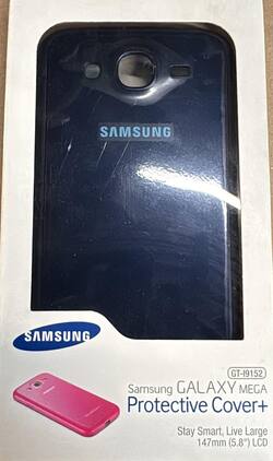 Samsung - Galaxy Mega Protective Cover GT-19152 - Blue