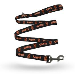 Sparo - San Francisco Giants Double Print Pet Leash - Black