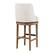 Alt View 12. OSP Home Furnishings - Rowan 2-Pack Swivel Barstool - Linen/Medium Oak.