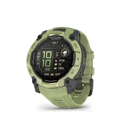 Garmin - Instinct 3 GPS Smartwatch 50 mm AMOLED Fiber-reinforced Polymer - Fern Green with Fern Green Band - (2026)