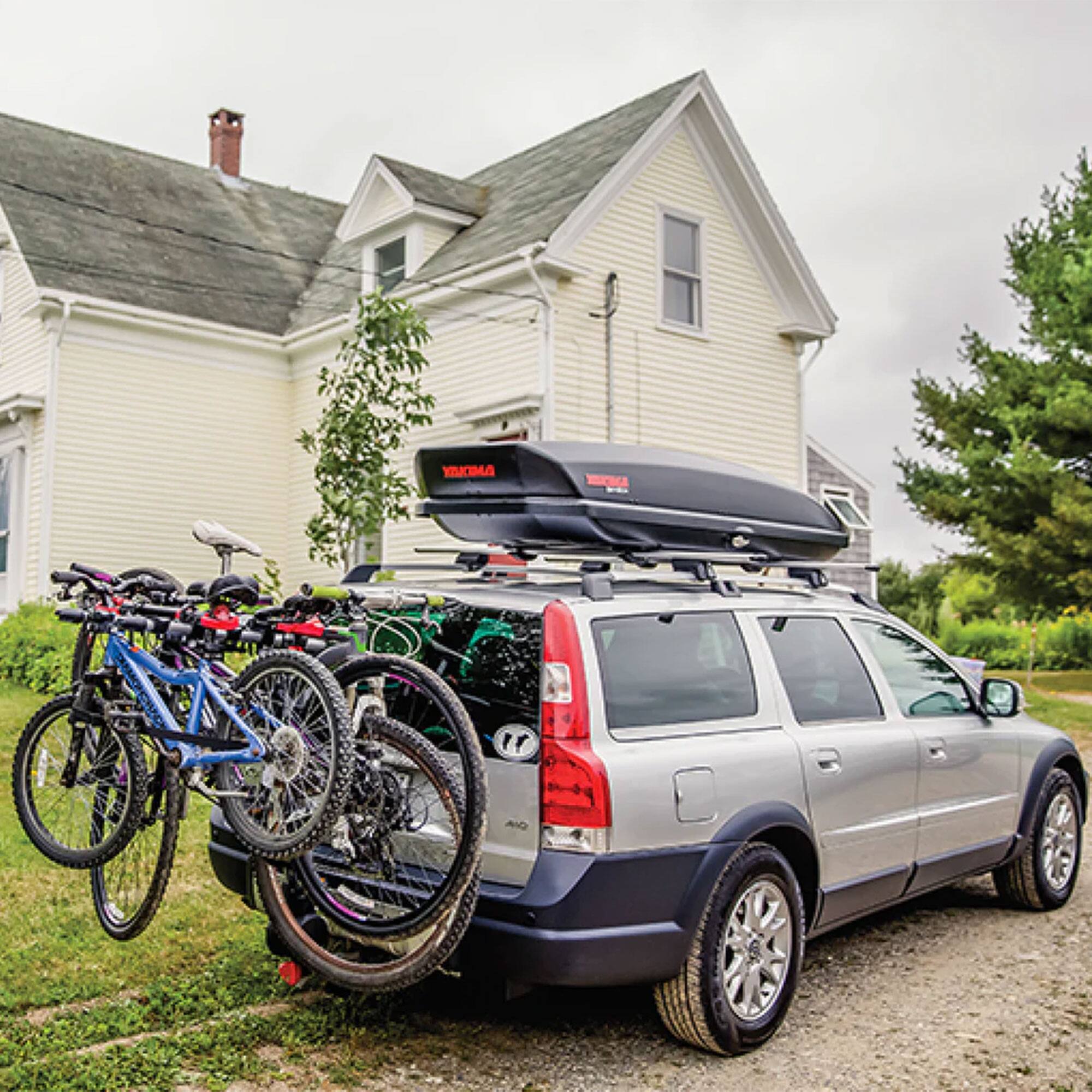 Alt View 4. Yakima - Yakima RidgeBack Tilt Away Hitch Rack Holds for Cars, SUVs, Trucks - Black.