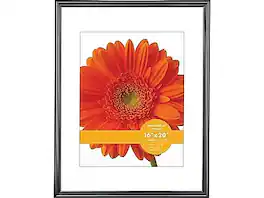 V-Light - Victory Light Plastic Poster Frame, 16” x 20” - Black