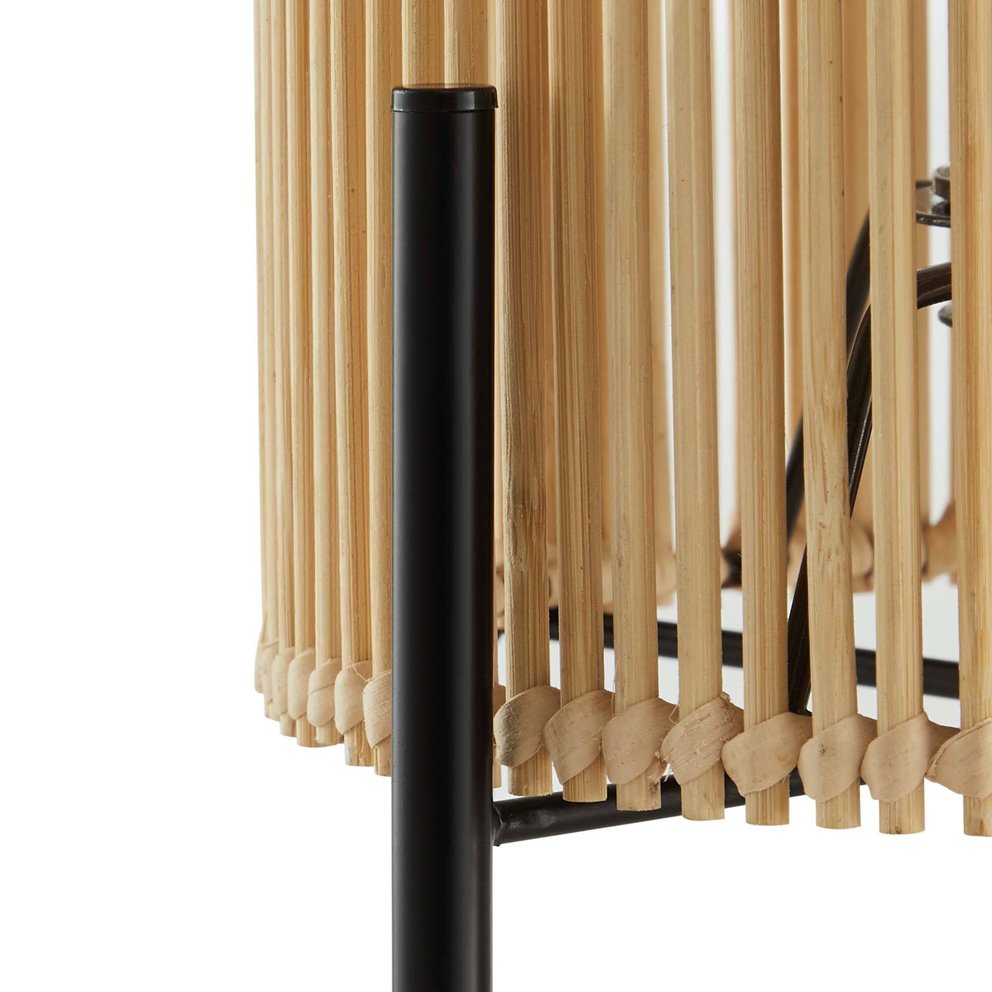 Alt View 5. Modway - Casen Bamboo Table Lamp by Modway - Natural.