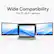 Wide Compatibility
Fits 12"-16.5" Laptops