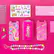 The text on the image is about Barbie, a popular doll brand. The text reads "Barbie HMD Barbie" and "Barbie Barbie HMD Barbie." This suggests that the image is related to Barbie products, such as a Barbie phone case and other accessories.