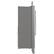 Alt View 2. Forno Appliances - 36 in. Wide Salerno 20 Cu. Ft. Side-by-Side Refrigerator with Extendable Decorative Trim Grill - Stainless Steel.
