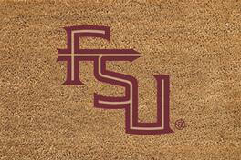 Evergreen Enterprises - Florida State Seminoles 24" x 36" Outdoor Team Logo Coir Mat - Brown