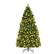 Front. Costway - 7Ft Pre-Lit PVC Hinged Christmas Tree 300 LED Lights - Green.