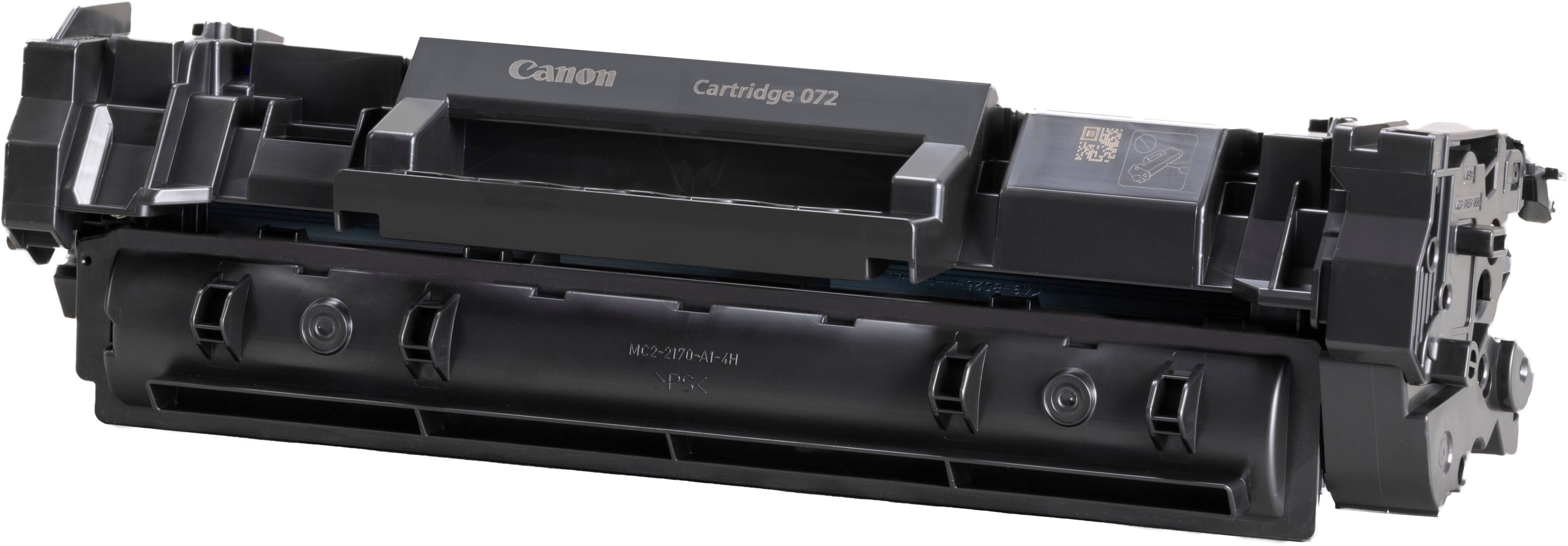 The text on the image reads "Canon Cartridge 072 E 14G5 MC2-2170-AI-4H >PS." The correct grouping of this text would be:

"Canon Cartridge 072 E 14G5 MC2-2170-AI-4H >PS"