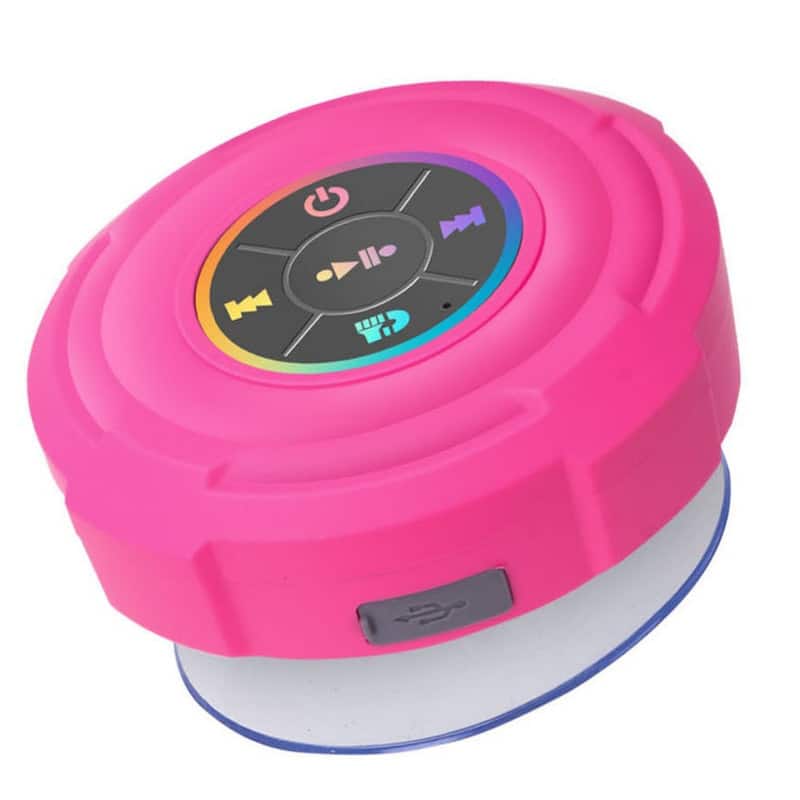 SKRAN - Portable Bluetooth Speaker with Suction Cup, for Outdoor Cycling & Travel,Beach,shower