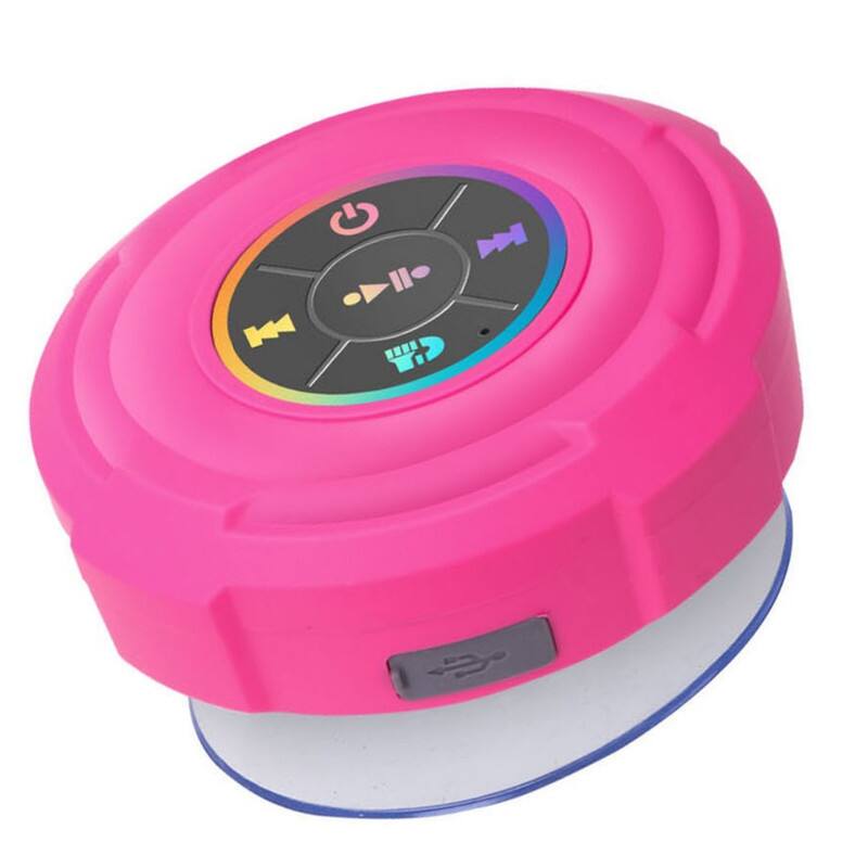 Front. SKRAN - Portable Bluetooth Speaker with Suction Cup, for Outdoor Cycling & Travel,Beach,shower.