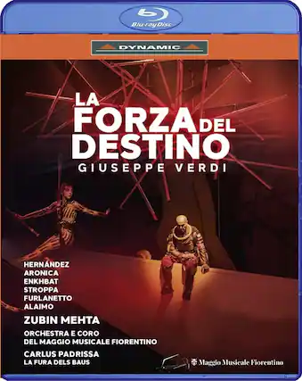 Front. Zubin Mehta - La Forza Del Destino - BLU-RAY.