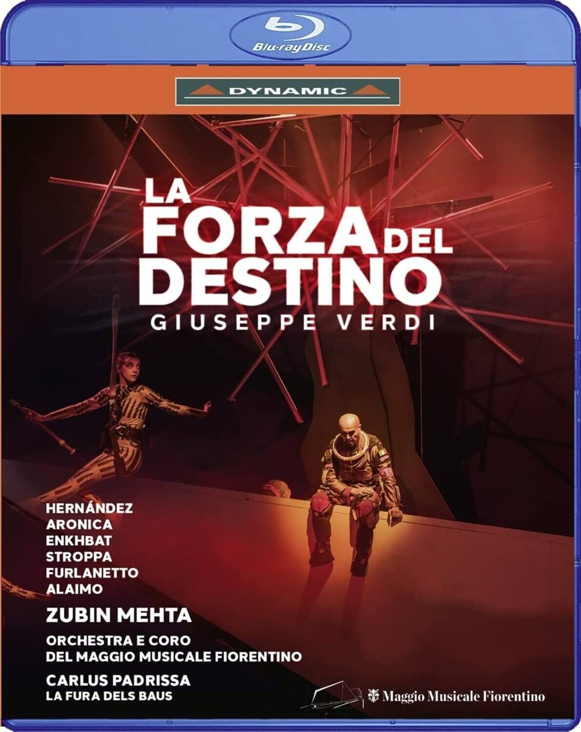 Front. Zubin Mehta - La Forza Del Destino   - BLU-RAY.