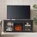 Alt View 35. Camden&Wells - Sawyer Log Fireplace TV Stand for Most TVs up to 65" - Black.