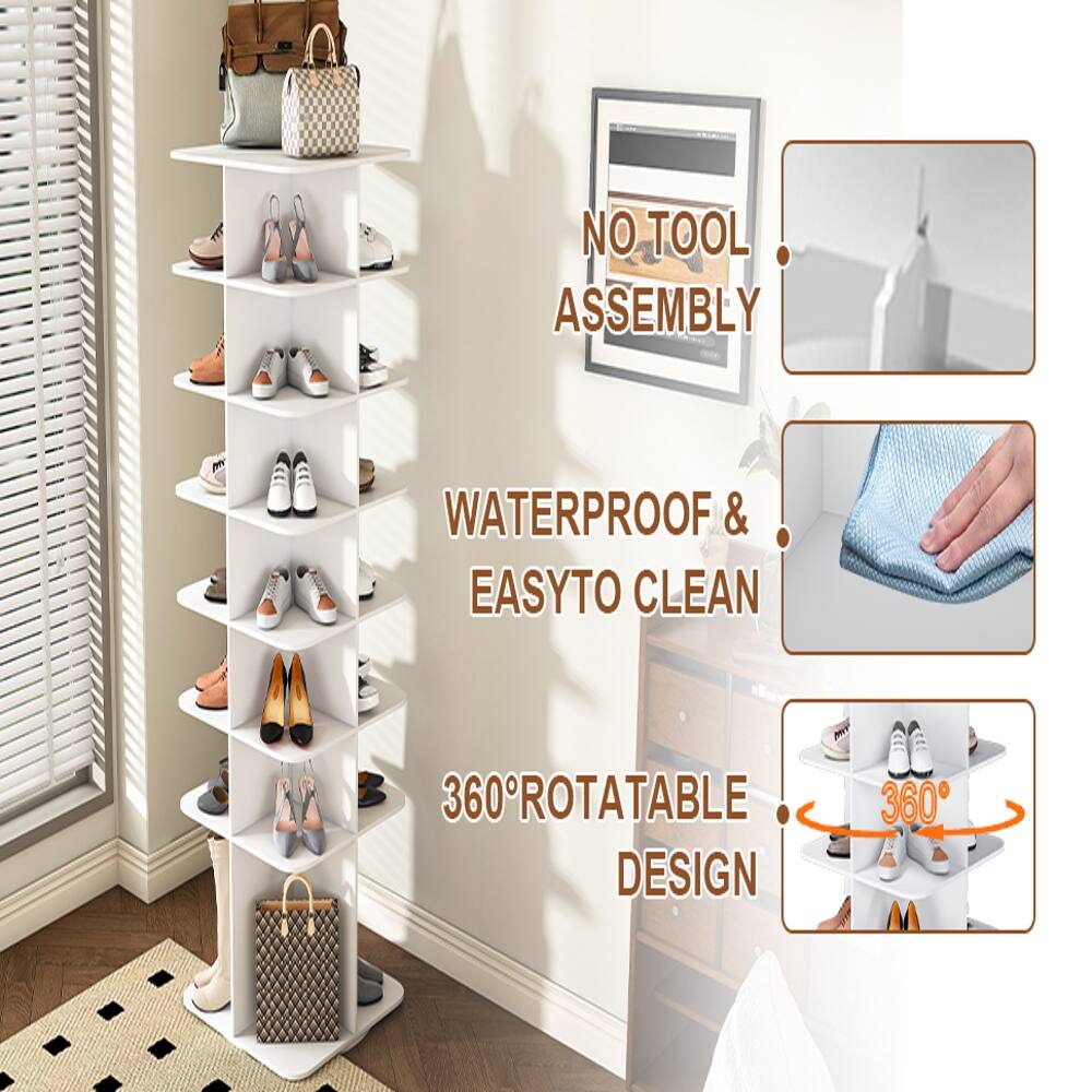 NO TOOL ASSEMBLY  
WATERPROOF & EASY TO CLEAN  
360° ROTATABLE DESIGN