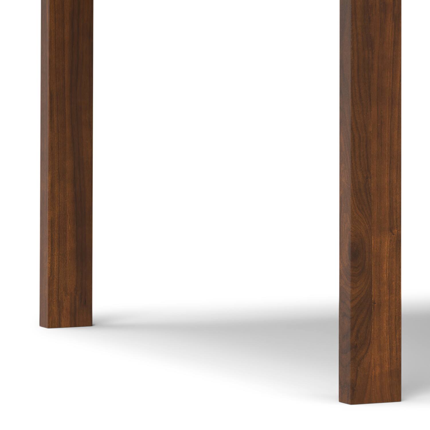 Alt View 7. Simpli Home - Wilson 54 inch x 54 inch Square Transitional Dining Table in Walnut Veneer - Walnut Veneer.