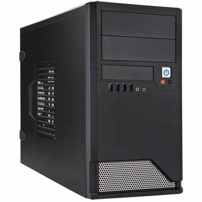 In Win - EM Computer Case - Mini-tower - Black - Micro ATX Motherboard Supported - Black