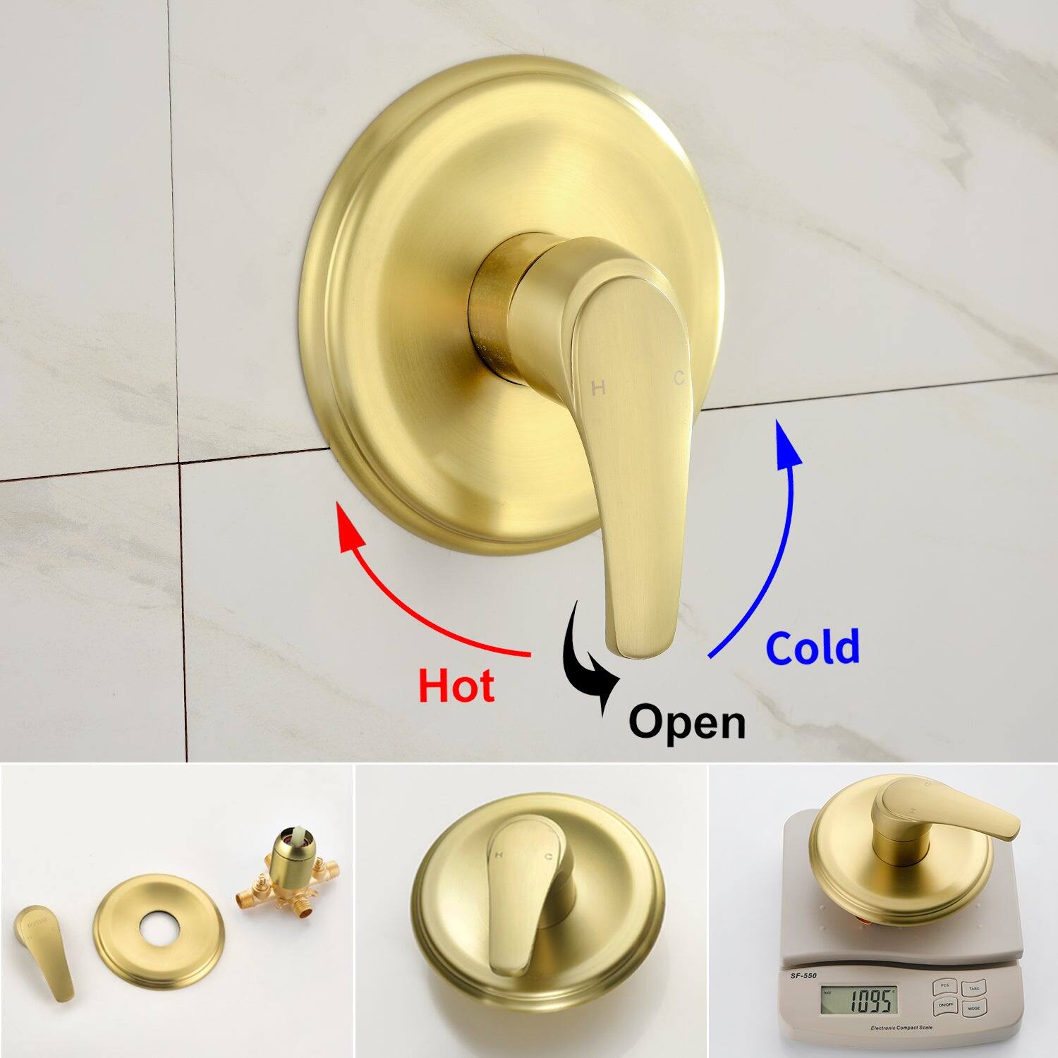 H C 10 Hot Cold Open SP.A58 - 1095 - CNI