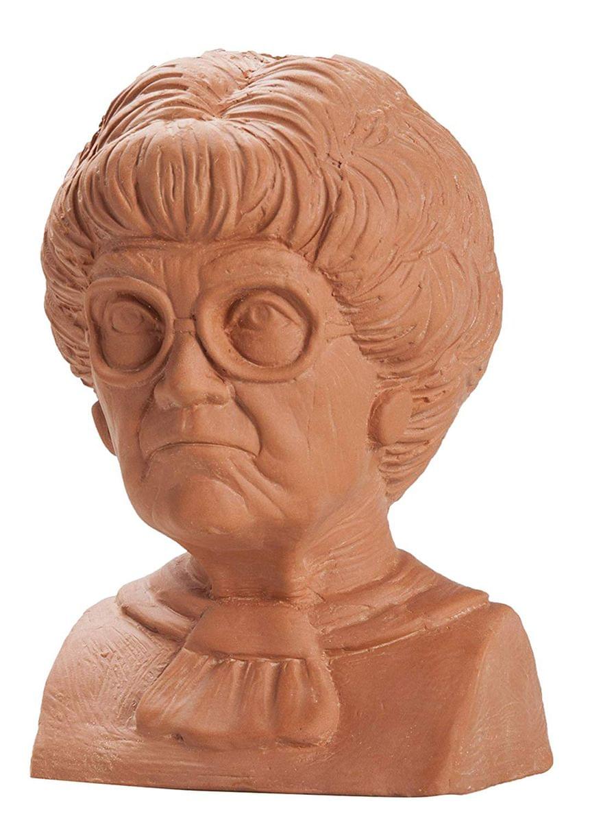 Alt View 1. Joseph Enterprises - Golden Girls Chia Pet Sophia Decorative Pottery Planter.