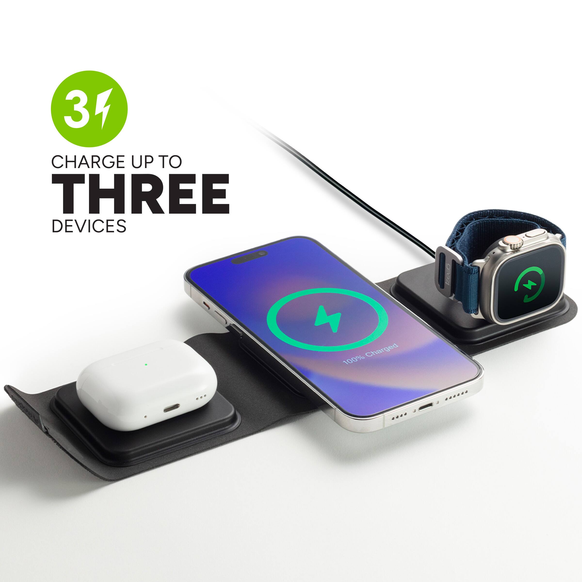 3 Charge Up to Three Devices