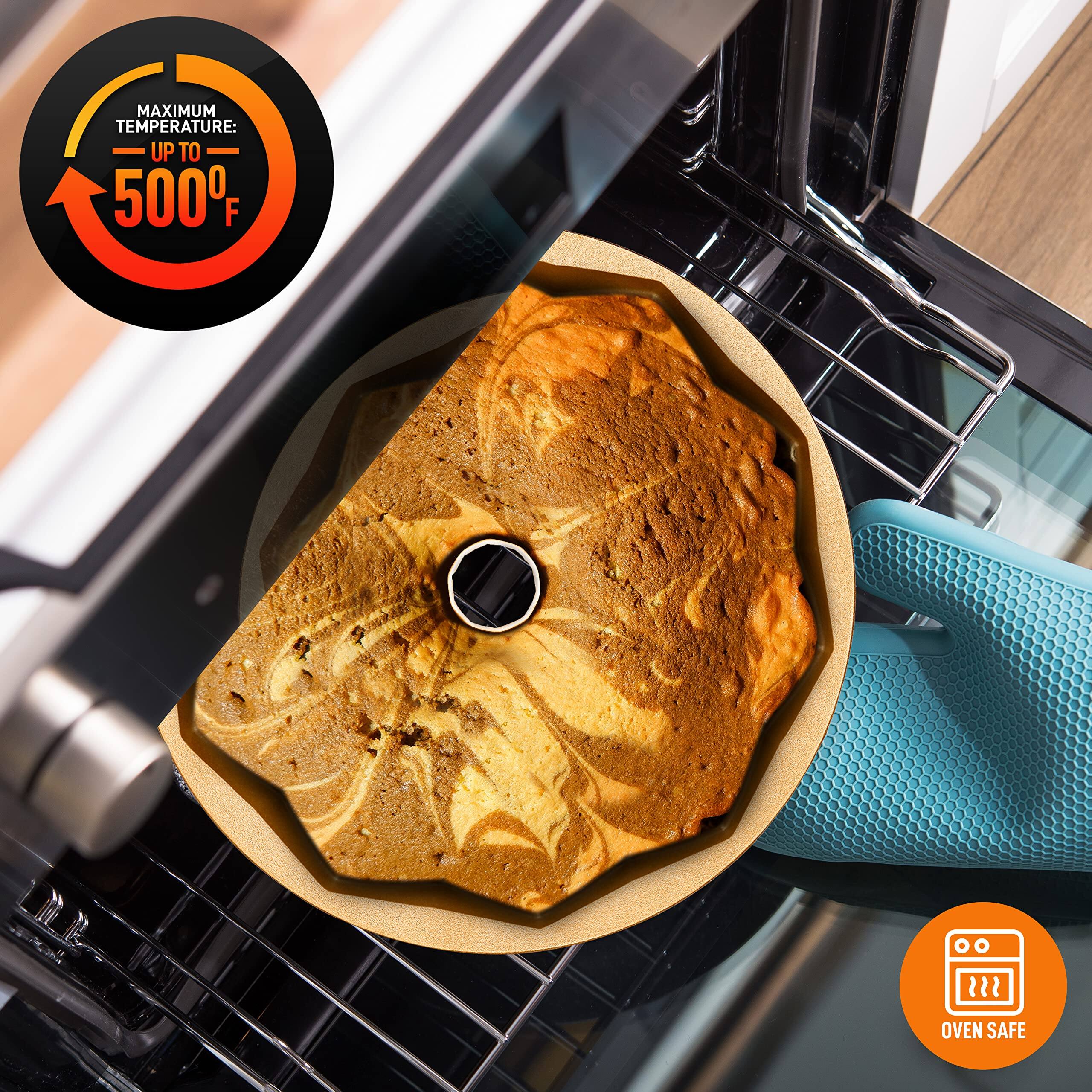 MAXIMUM TEMPERATURE: UP TO 500°F  
OVEN SAFE