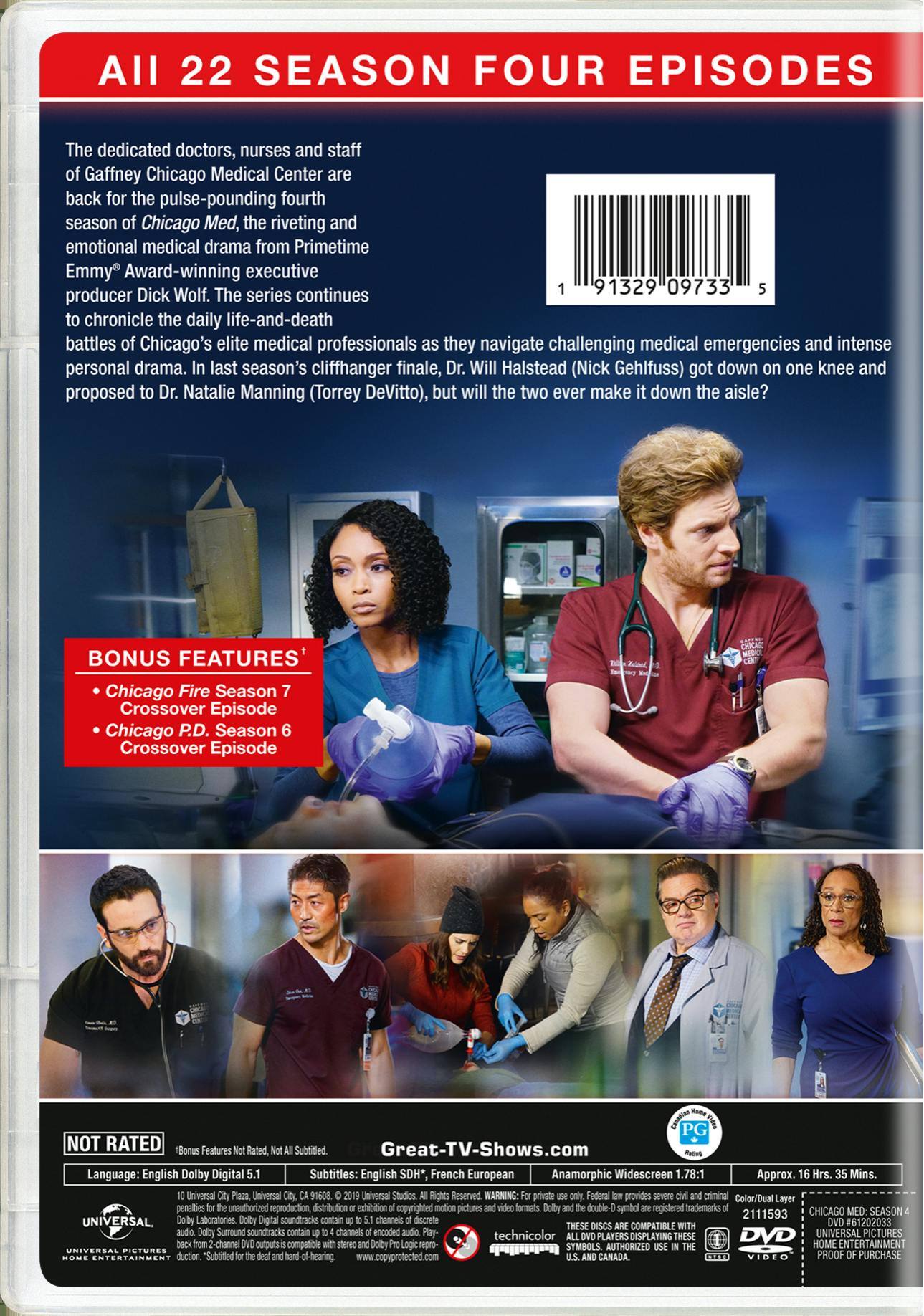 Angle. Chicago Med: Season Four [DVD].