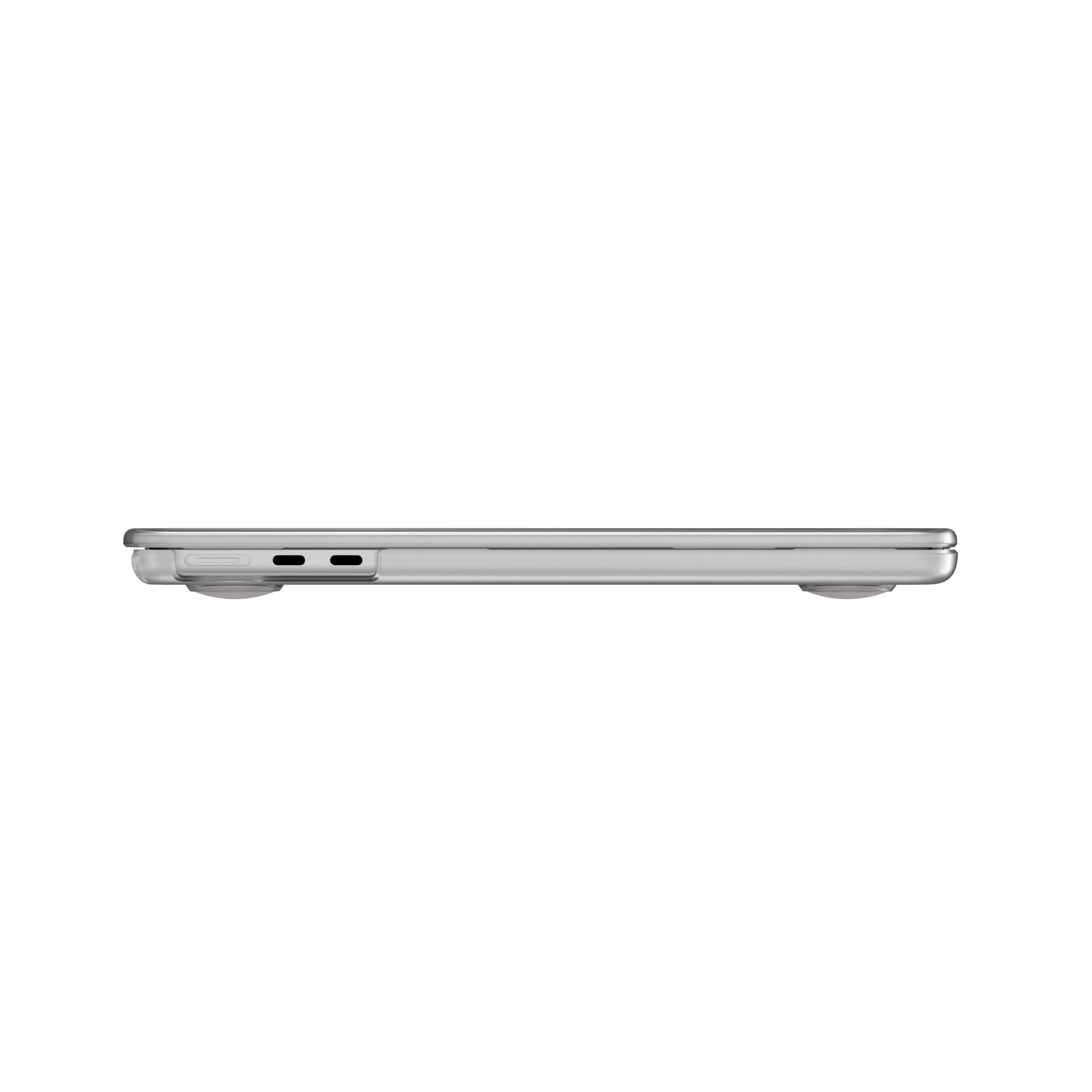 Alt View 2. Speck - Smartshell Case for Macbook Air 13" M2/M3/M4 (2022-2025) - Clear.