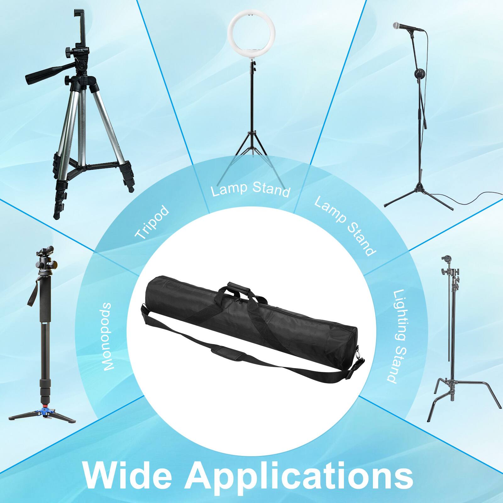 Monopods, Tripod, Lamp Stand, Lighting Stand, Wide Applications