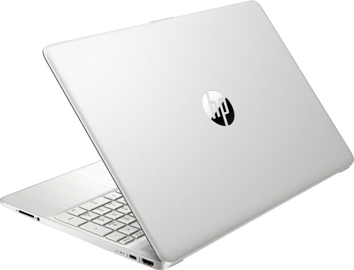 Alt View 3. HP - 15-dy2713st 15.6" FHD Intel Core i3-1125G4 2.0 GHz up to 3.7 GHz 8GB 256GB SSD Windows 11 Home Laptop - Natural Silver.