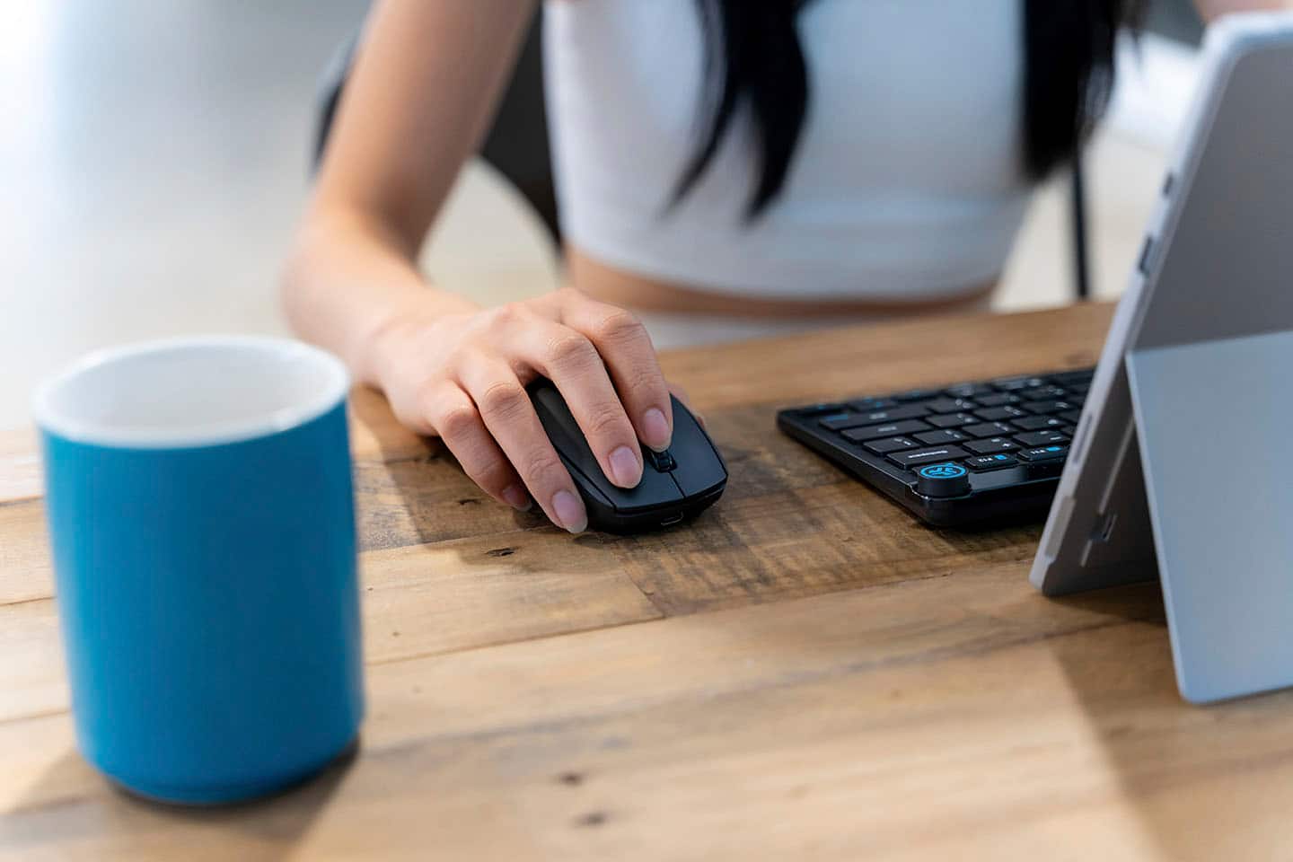 Alt View 11. JLab - GO Bundle - GO Mouse and Keyboard Set - Black.