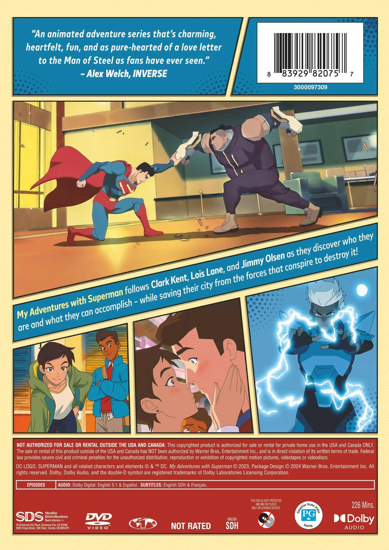 Back. My Adventures With Superman: Season 1 [DVD].