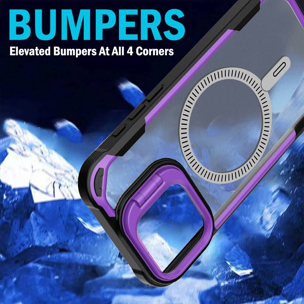 BUMPERS  
Elevated Bumpers At All 4 Corners