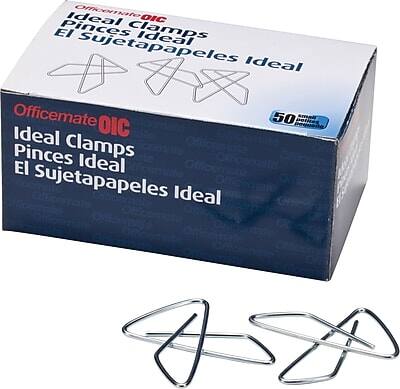 Ideal Officemate OIC  
Ideal Clamps  
Pincés Ideal  
El Sujetapapeles Ideal  

Officemate OIC  
Ideal Clamps  
Pincés Ideal  
El Sujetapapeles Ideal  

50